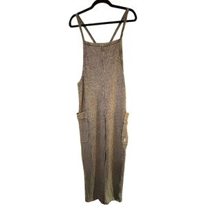 Free People Movement Tan Gray Women's Jumpsuit